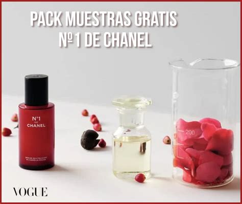 Muestras gratis de productos de Chanel 【Muestras a Casa]